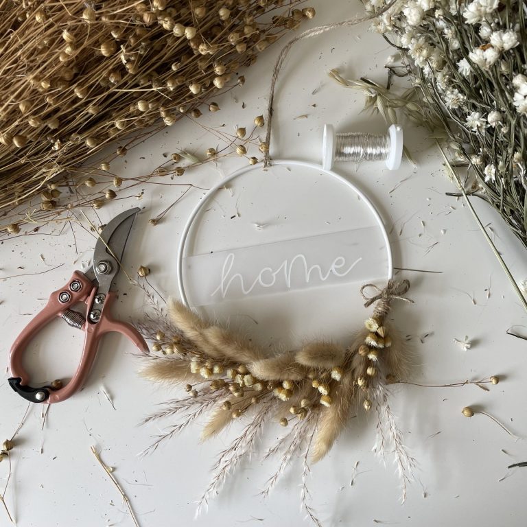 Flower & Lettering Hoop Workshop mit Frau Ferierlich