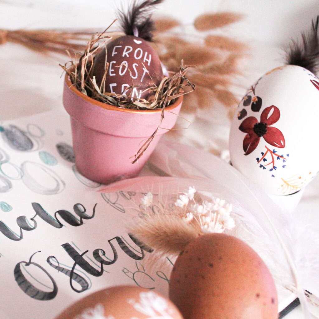 Aquarell & Lettering | Frühling & Ostern