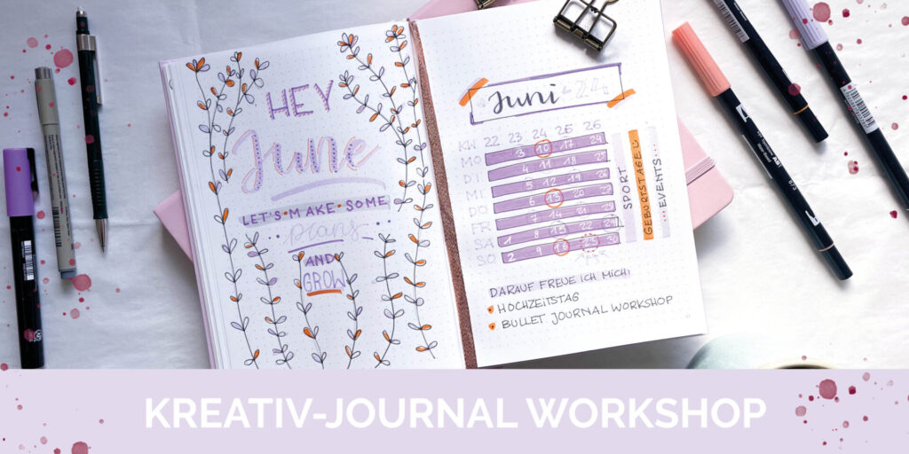 Kreativ-Journal Workshop mit Frau Feierlich