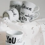 Lettering & Illustration auf Porzellan Workshop